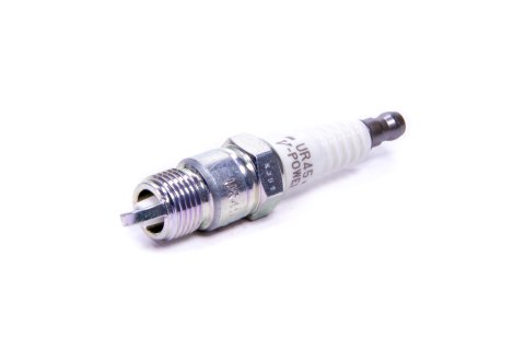 Spark Plug - NGK V-Power - 14 mm Thread - 0.460 in Reach - Tapered Seat - Stock Number 6945 - Resistor - Each