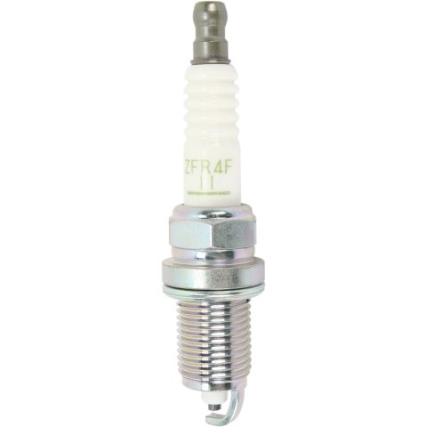 Spark Plug - NGK V-Power - 14 mm Thread - 0.749 in Reach - Gasket Seat - Stock Number 4043 - Resistor - Each