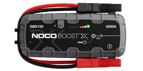 Portable Battery - Boost X - Lithium-ion - 4250 amps - 12V - 2 USB Ports - 24 in Clamp-On Cables Included - Kit