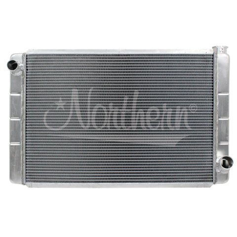 Radiator - Race Pro - 30.875 in W x 19.625 in H x 3.125 in D - Driver Side Inlet - Passenger Side Outlet - Aluminum - Natural - Each