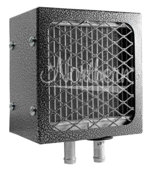 Heater - Auxiliary - 16000 BTU - Horizontal / Vertical Mount - 6-1/2 x 6-3/4 x 7 in - 12V - 2 Speed - Installation Kit / Switch - Universal - Kit