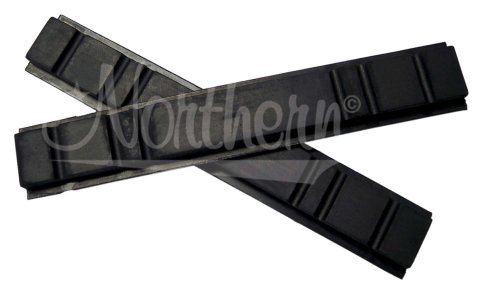 Radiator Insulator - Rubber - Black - GM - Pair