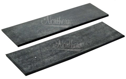 Radiator Insulator - Rubber - Black - Universal - Pair