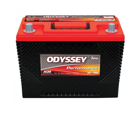 Battery - Performance Series - AGM - 12V - 1500 Cranking amps - Top Post Terminals - 10.80 in L x 7.90 in H x 6.80 in W - Each