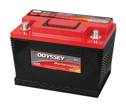 Battery - Extreme Series - AGM - 12V - 1100 Cranking amps - Top Post Terminals - 9.5 in L x 6.8 in H x 6.9 in W - Each