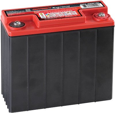 Battery - Extreme Series - AGM - 12V - 170 Cold Cranking Amps - Threaded Top Terminals - 7.2 in L x 6.6 in H x 3 in W - Each