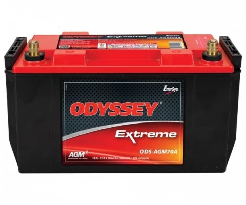 Battery - Extreme Series - AGM - 12V - 810 Cold Cranking Amps - Threaded Top Terminals - 13 in L x 7.8 in H x 6.6 in W - Each