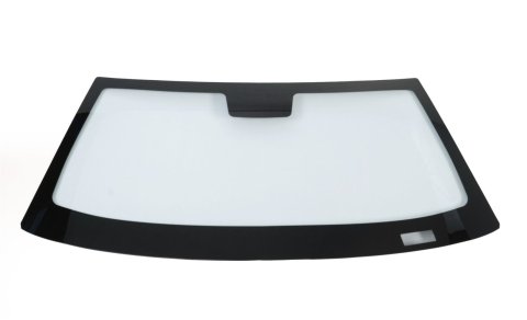 Window - Drop-In Black-Out - Rear - 0.125 in Thick - Molded - Blackout Border - Mar Resistant - Polycarbonate - BMW 3-Series 1995-99 - Each