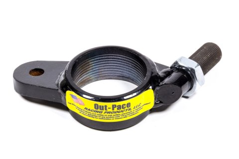 Ball Joint Holder - Upper - Screw-In Ball Joint - 13 Degree Angled - Right Hand - Steel - Black Paint - Each
