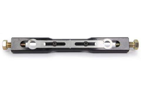 Control Arm Cross Shaft - Slotted - Aluminum - Rod End Style - Black Anodized - Out-Pace 33-Series Upper Control Arm - Each