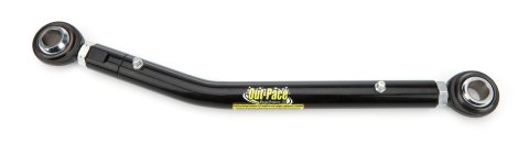 Suspension Tube - Bent - Greasable - 0.875 in OD - 11 in Long - 5/8-18 in Female Thread - Chromoly Rod Ends - Steel - Black Powder Coat - Each