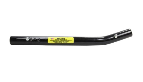 Suspension Tube - Bent - Greasable - 0.875 in OD - 12 in Long - 5/8-18 in Female Thread - Steel - Black Powder Coat - Each