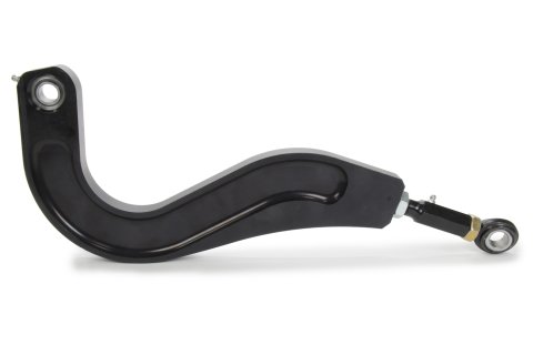 Panhard Bar - J-Style - Adjustable - 19.250 to 20.625 in Long - Spherical Rod Ends - Aluminum - Black Anodized - Universal - Each