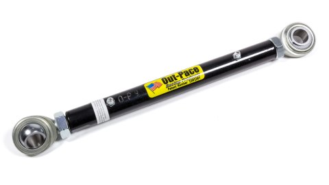 Suspension Tube - Greasable - 0.875 in OD - 14 in Long - 5/8-18 in Female Thread - Steel Rod Ends - Steel - Black Powder Coat - Each