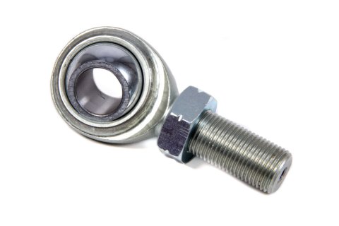 Rod End - Spherical - 5/8 in Bore - 5/8-18 in Left Hand Male Thread - Jam Nut Included - Steel - Zinc Oxide - Each