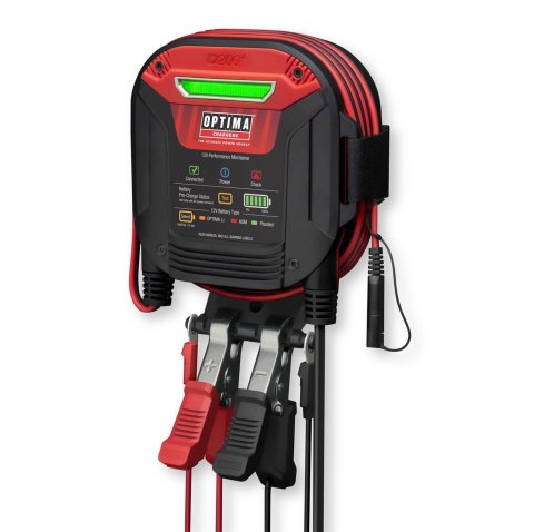 Battery Charger - 200 Plus - Battery Maintainer - AGM / Lithium-ion - 12V - 2 amps - Digital - Each