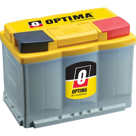 Battery - YellowTop DH5 - AGM - 12V - 800 Cranking Amps - Top Post Terminals - 9.53 in L x 7.5 in H x 6.88 in W - Each