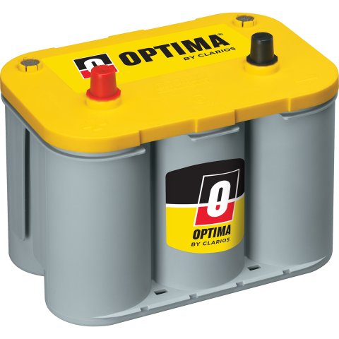 Battery - YellowTop D34 - AGM - 12V - 870 Cranking amps - Top Post Clamp-On Terminals - 10.06 in L x 7.88 in H x 6.88 in W - Each