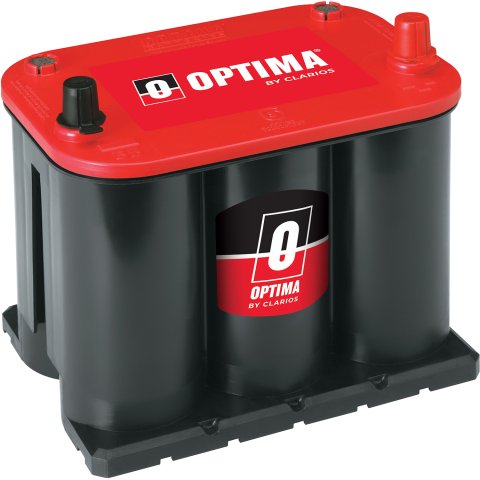 Battery - RedTop 35 - AGM - 12V - 910 Cranking amps - Top Post Terminals - 9.38 in L x 7.69 in H x 6.75 in W - Each