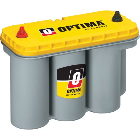 Battery - YellowTop D31A - AGM - 12V - 1125 Cranking amps - Top Post Terminals - 12.81 in L x 9.38 in H x 6.56 in W - Each
