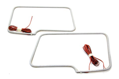 LED Light Halo - SMD Halo - Red - Headlight - Ford Fullsize Truck 2009-14 - Kit