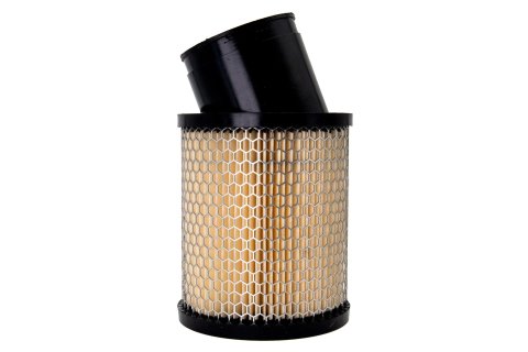 Air Filter Element - Round - 4.25 in Diameter - 5 in Tall - Wire Mesh Included - Paper - White - Dirt Kart - Each