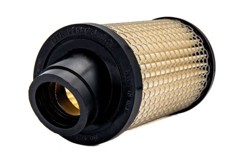 Air Filter Element - Round - 3.06 in Diameter - 4 in Tall - Wire Mesh Included - Paper - White - Dirt Kart - Each