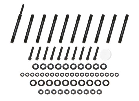 Main Stud Kit - Patriot Series - 12 Point Nuts - Chromoly - Black Oxide - Mopar Gen III Hemi - Kit