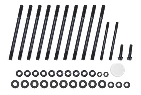 Cylinder Head Stud Kit - TorqueMaster Series - 12 Point Nuts - Chromoly - Black Oxide - BMW 4-Cylinder - Kit