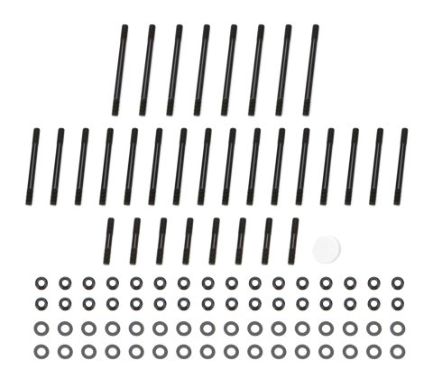 Cylinder Head Stud Kit - 12 Point Nuts - Chromoly - Black Oxide - Big Block Chevy - Edelbrock Performer / Proline Heads - Kit