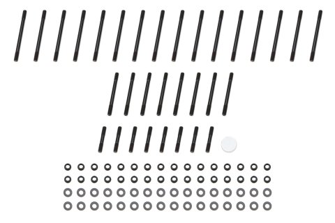 Cylinder Head Stud Kit - 12 Point Nuts - Chromoly - Black Oxide - Big Block Chevy - Dart / GM Performance Heads - Kit