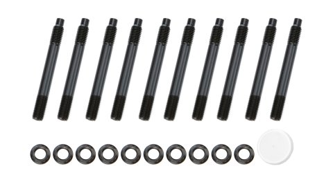 Main Stud Kit - Patriot Series - Hex Nuts - 2-Bolt Mains - Chromoly - Black Oxide - Big Block Chevy - Kit