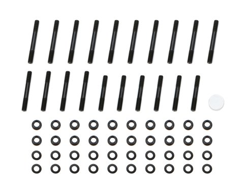 Main Stud Kit - Patriot Series - Hex Nuts - 4-Bolt Mains - Chromoly - Black Oxide - Dart Big M - Splayed Cap Bolts - Big Block Chevy - Kit