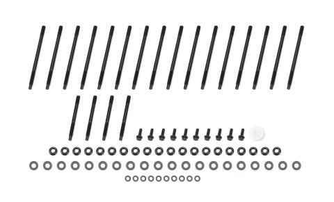 Cylinder Head Stud Kit - Patriot Series - 12 Point Nuts - Chromoly - Black Oxide - GM LS-Series - Kit