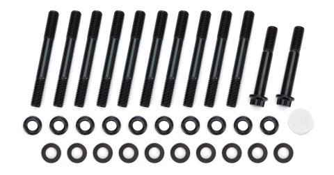 Main Stud Kit - Patriot Series - 12 Point Nuts - 2-Bolt Mains - Chromoly - Black Oxide - Mopar RB-Series - Kit