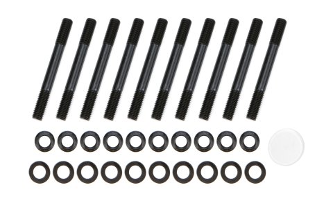 Main Stud Kit - Patriot Series - 12 Point Nuts - 2-Bolt Mains - Chromoly - Black Oxide - Small Block Ford - Kit