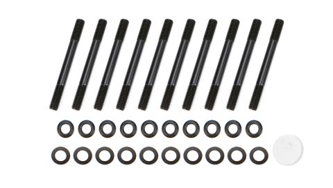 Main Stud Kit - Patriot Series - 12 Point Nuts - 2-Bolt Mains - Chromoly - Black Oxide - Big Block Ford - Kit