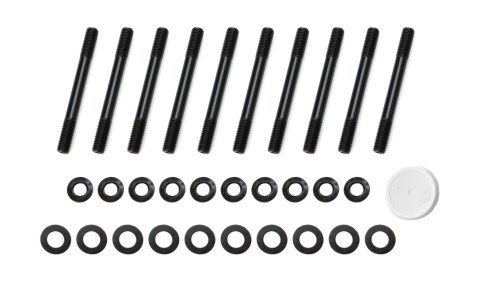 Main Stud Kit - Patriot Series - 12 Point Nuts - 2-Bolt Mains - Steel - Black Oxide - Mitsubishi 4G63 - Kit