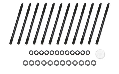 Cylinder Head Stud Kit - Patriot Series - 12 Point Nuts - Steel - Black Oxide - Subaru 4-Cylinder - Kit