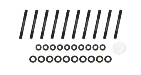 Main Stud Kit - Patriot Series - 12 Point Nuts - 2-Bolt Mains - Steel - Black Oxide - Nissan 4-Cylinder - Kit