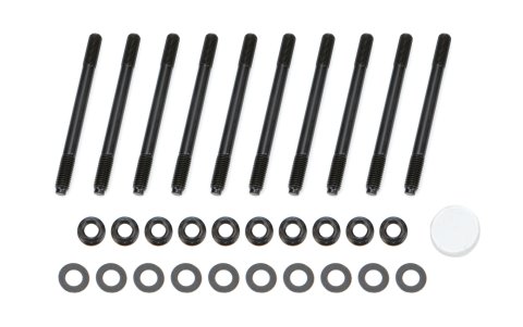Cylinder Head Stud Kit - TorqueMaster - 12 Point Nuts - Steel - Black Oxide - Volkswagen / Audi 4-Cylinder - Kit