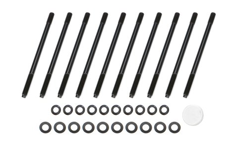 Cylinder Head Stud Kit - TorqueMaster - 12 Point Nuts - Chromoly - Black Oxide - Nissan 4-Cylinder - Kit