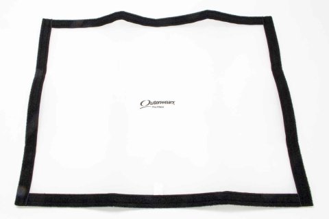 Radiator Screen - Speed Screen - 19 x 25 in - Polyester - White - Each