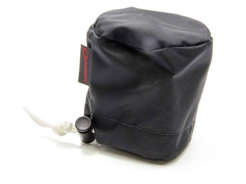 Scrub Bag - 3 in OD - 2.5 in Tall - Polyester - Black - Breathers - Each