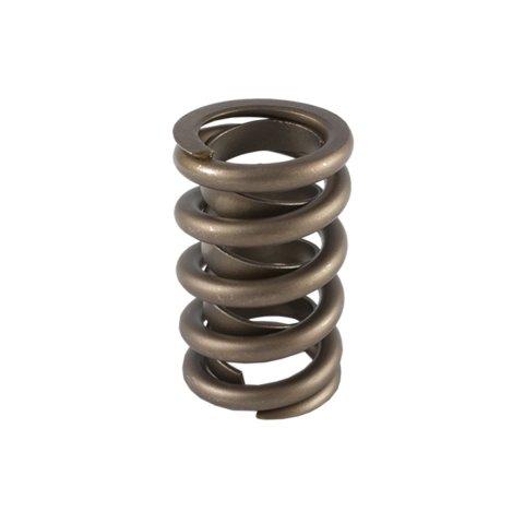 Valve Spring - 1200 Series Circle Track - Single Spring / Damper - 540 lb/in Spring Rate - 1.115 in Coil Bind - 1.260 in OD - Each