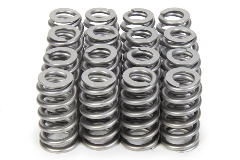 Valve Spring - 1200 Series - Ovate Beehive Spring - 308 lb/in Spring Rate - 0.965 in Coil Bind - 0.873 in / 1.061 in OD - Ford Coyote - Set of 16