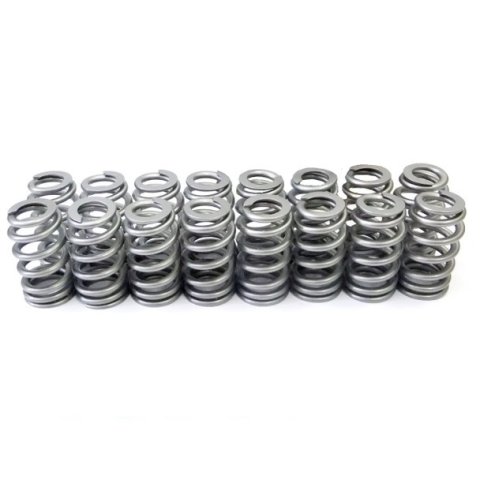 Valve Spring - RPM Series - Ovate Beehive Spring - 313 lb/in Spring Rate - 1.140 in Coil Bind - 0.885 in / 1.290 in OD - Set of 16
