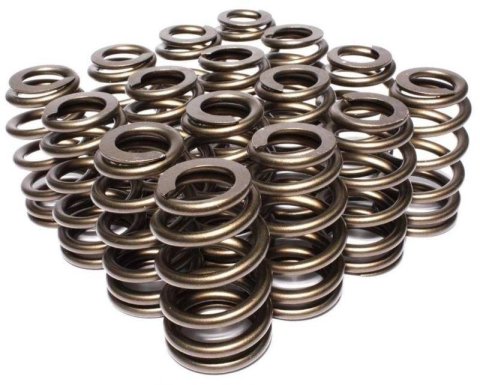 Valve Spring - RPM Series - Ovate Beehive Spring - 340 lb/in Spring Rate - 1.100 in Coil Bind - 1.072 in / 1.307 in OD - Set of 16