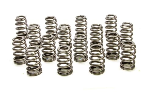 Valve Spring - RPM Series - Ovate Beehive Spring - 370 lb/in Spring Rate - 1.210 in Coil Bind - 1.000 in / 1.445 in OD - Set of 16