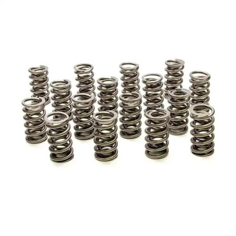 Valve Spring - RPM Series - Dual Spring - 425 lb/in Spring Rate - 1.055 in Coil Bind - 1.280 in OD - GM LS-Series - Set of 16